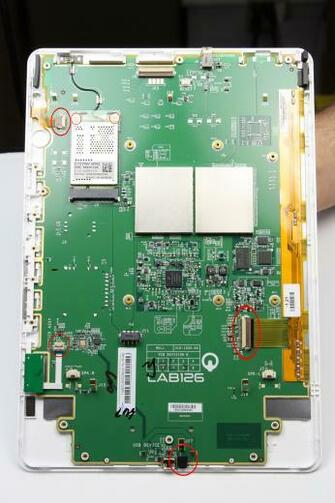 Now Remove The White Bezel To Reveal Kindle Dx System Board