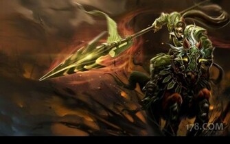 Xin Zhao Wallpaper On A Horse