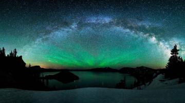 Aurora Desktop Wallpaper Top Background