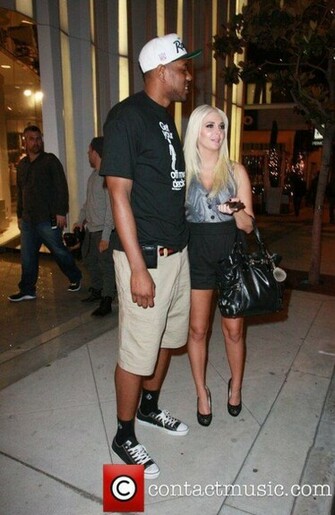 Kristina Shannon Celebrities Leaving The Lemon Basket Restaurant Los