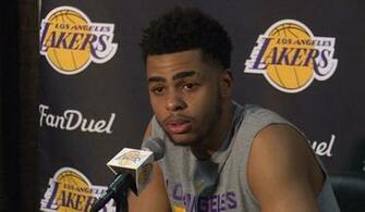 Angelo Russell Habl En Conferencia De Prensa Antes Del Partido