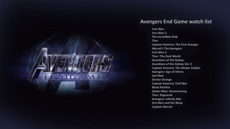 Rewatching All The Movies In Preparation For Endgame Made This To