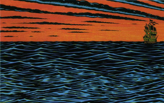 Sailing In The Sunset Wallpaper Collective