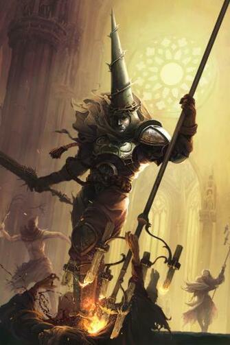 Blasphemous Game iPhone 4s Wallpaper HD Games
