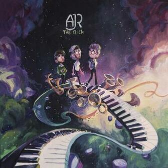 Never Back Down Cover Ajr The Click Album Art Wallpaper