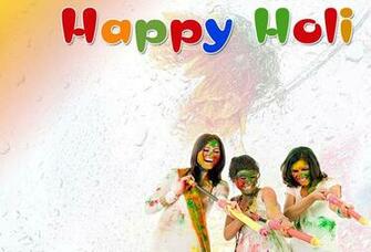 Happy Holi Festival Wallpaper On Rediff S