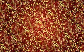 Copper Pattern Wallpaper