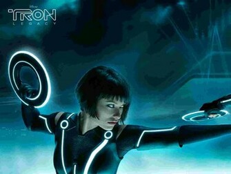 Olivia Wilde Tron Legacy Wallpaper Movies