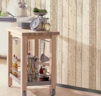Old Planks Wallpaper That Looks Like Wood