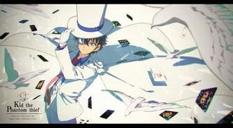 Kuroba Kaito Kaitou Kid Light Background Card Wallpaper
