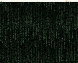 Another Matrix Screen Saver Last Filesize 14k