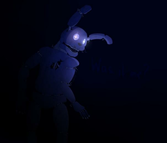 Fnaf4 Nightmare Bonnie Wallpaper By Darkvidenge