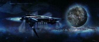 Star Citizen Banu Merchantman Wallpaper Wide By Theorigin79 On