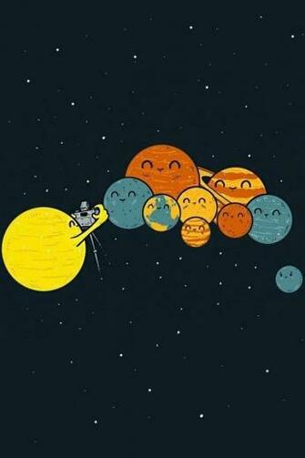 Pluto All Left Out Dwarf Planet Astronomy Cute Illustration