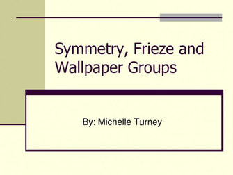 Symmetry Frieze And Wallpaper Groups By Yyc68236