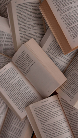 Reading Book Wallpaper