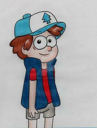 Gravity Falls Dipper Pines By F10r3ll4