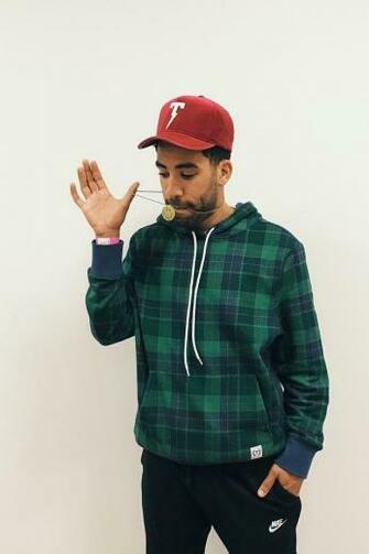 Plaid Hoodie Inspo Super Duper Kyle Rapper Harvey
