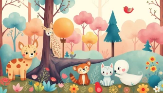 Cute Drawing Wallpaper