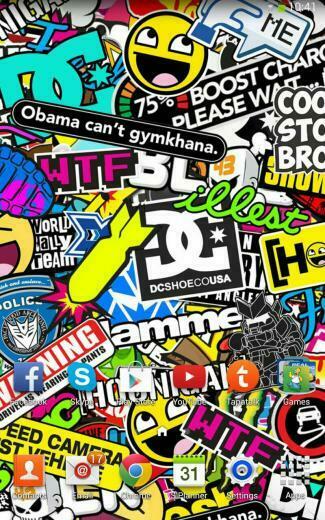 Showing Gallery For Illest Sticker Bomb Wallpaper