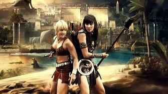 Xena And Gabrielle HD Wallpaper Background Image