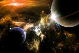 Space 3d Art Desktop Wallpaper In The Resolution