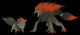 Zorua And Zoroark By Shinyscyther