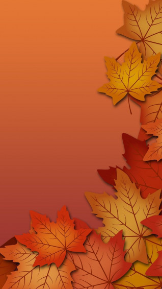 Gorgeous Happy Fall iPhone Wallpaper November