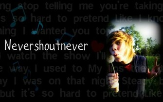Nevershoutnever Background By Camiemikarin
