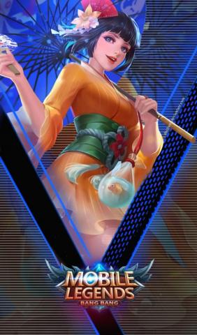 Wallpaper Kagura Mlbb Skin Special By Dechunf