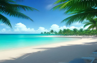 Beach Resort Wallpaper