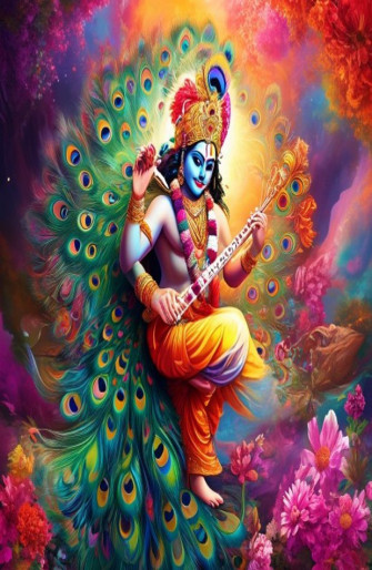 Natkhat Krishna HD Wallpaper