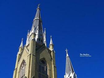 Notre Dame Basilica Wallpaper Stock Photos