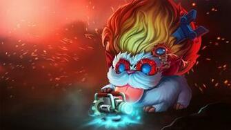 Heimerdinger Poro Wallpaper