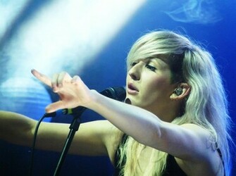 Concert Singer Ellie Goulding Wallpaper And Image