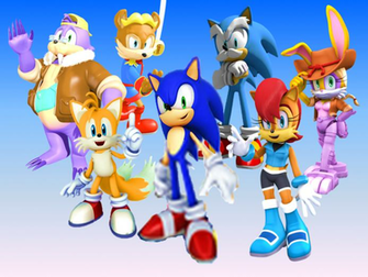 Sonic The Hedgehog Satam Wallpaper Old Times By