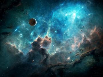 Sci Fi Nebula Wallpaper And Background Image