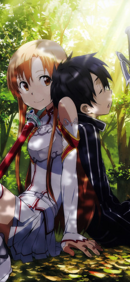 Sword Art Online Asuna iPhone Wallpaper