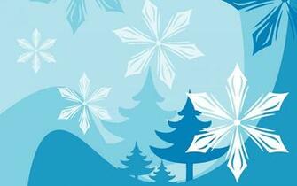 Blue Winter Vector Background1280