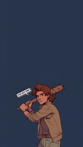 Lockscreen Steve Harrington Stranger Things Quote