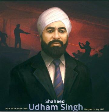Remembering Shaheed Sardar Udham Singh Ji On His Birth Anniversary