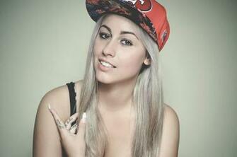 Wallpaper Girl Blonde Model Photo Swag Cap Syle