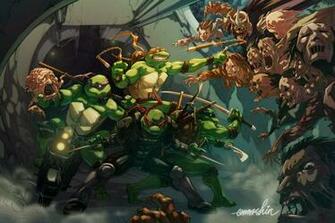 Tmnt Zombie Apocalypse By Emmshin