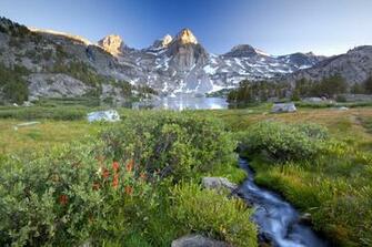 Raes Lake And The Painted Lady In Kings Canyon National Park