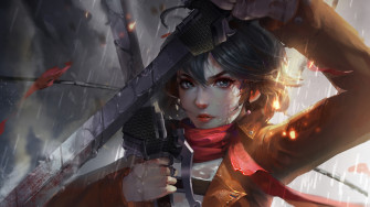 Mikasa Ackerman Attack On Titan HD 4k Wallpaper