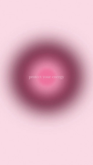 Light And Dark Pink Aura Aesthetic Wallpaper