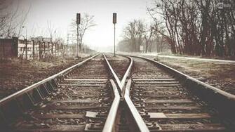 Train Track Desktop Background Wallpaper Amazing Wallpaperz