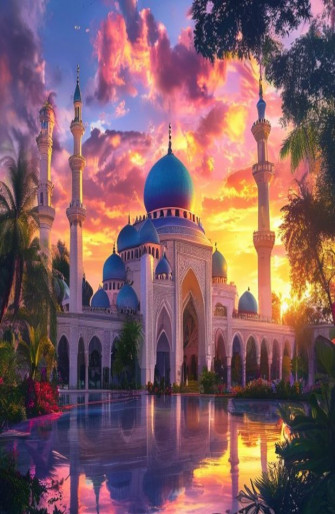 Mosque HD Wallpaper 1080p