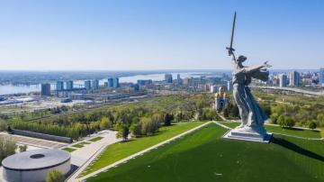 Volgograd The World S Only Linear City Photos Russia Beyond