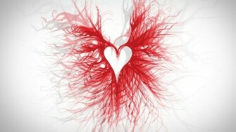Red Love Heart Wallpaper Hearts Simple